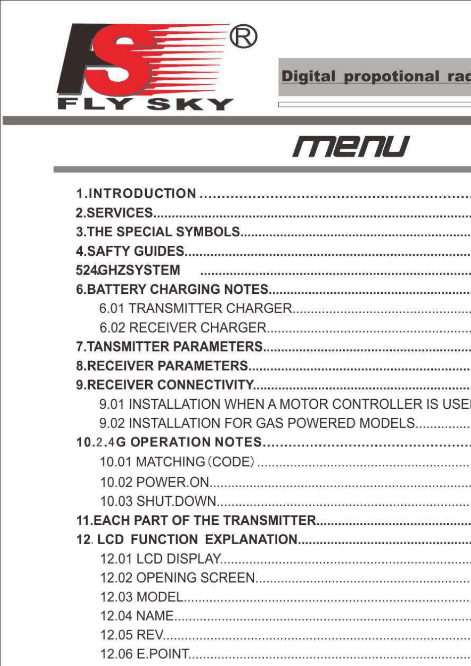 FSGT3BMANUAL富斯gt3b遥控器说明书_第2页