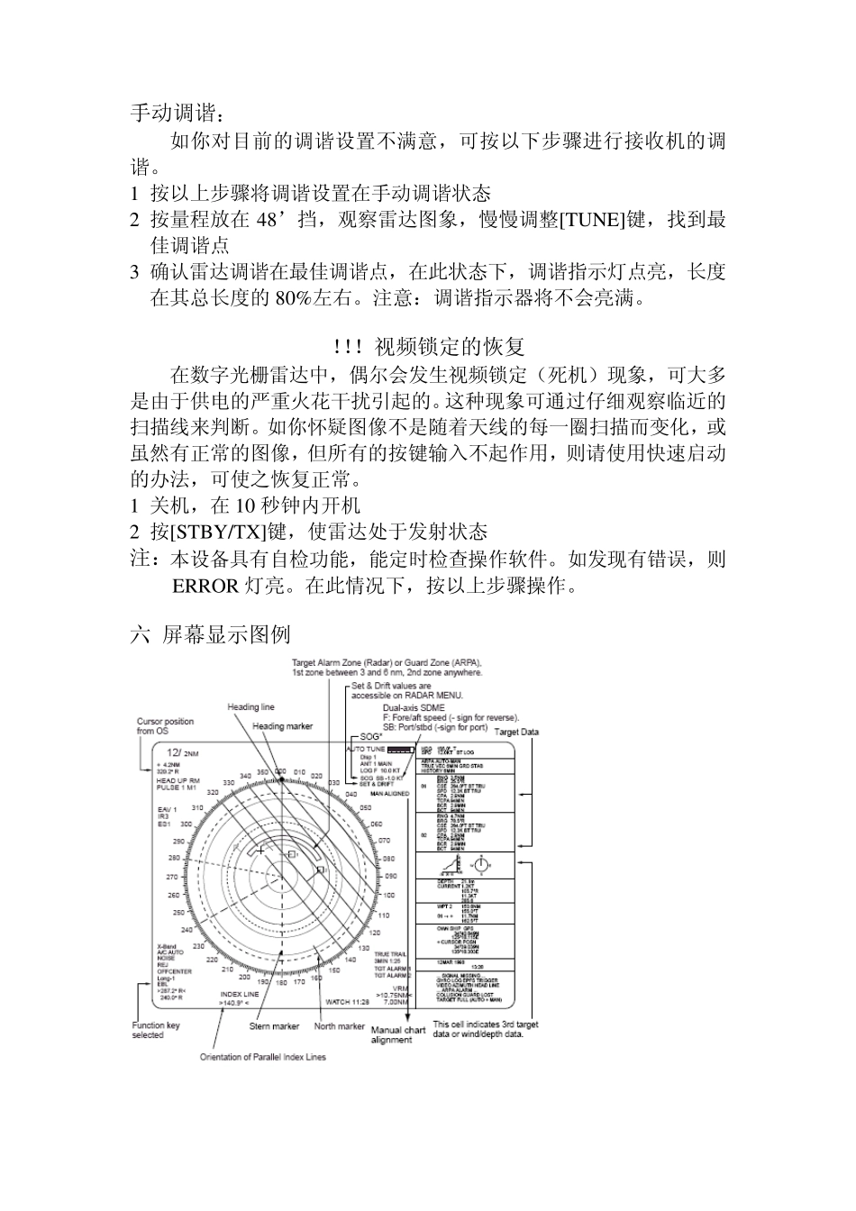 FURUNOFR2125雷达操作说明_第3页