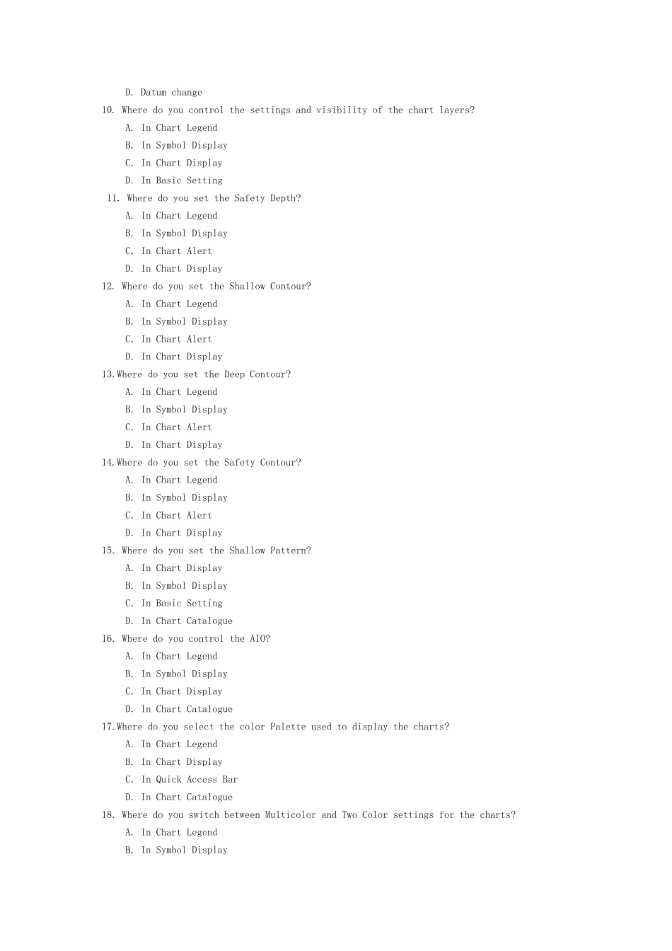 FURUNO电子海图完整题库_第2页