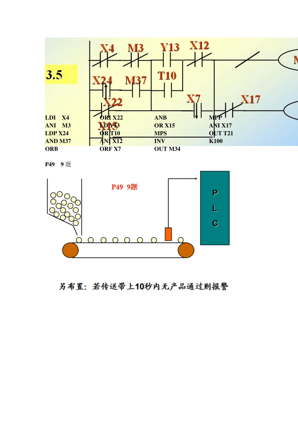 FX系列PLC编程及应用课后答案机械工业出版社_第3页