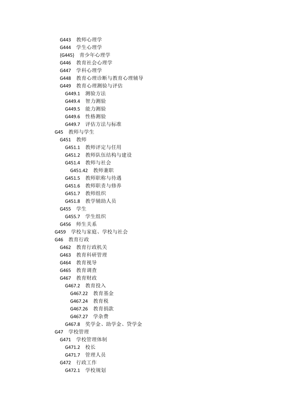 G4教育中图分类号一览_第3页