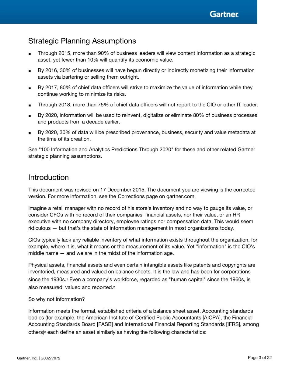 GARTNER评估数据资产价值分析报告_第3页