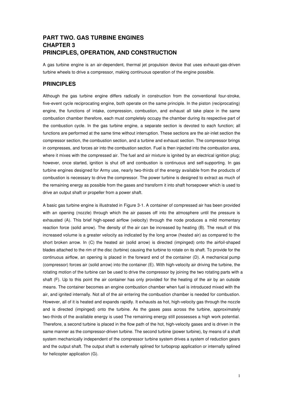 GasTurbine_燃气轮机原理操作结构_第1页