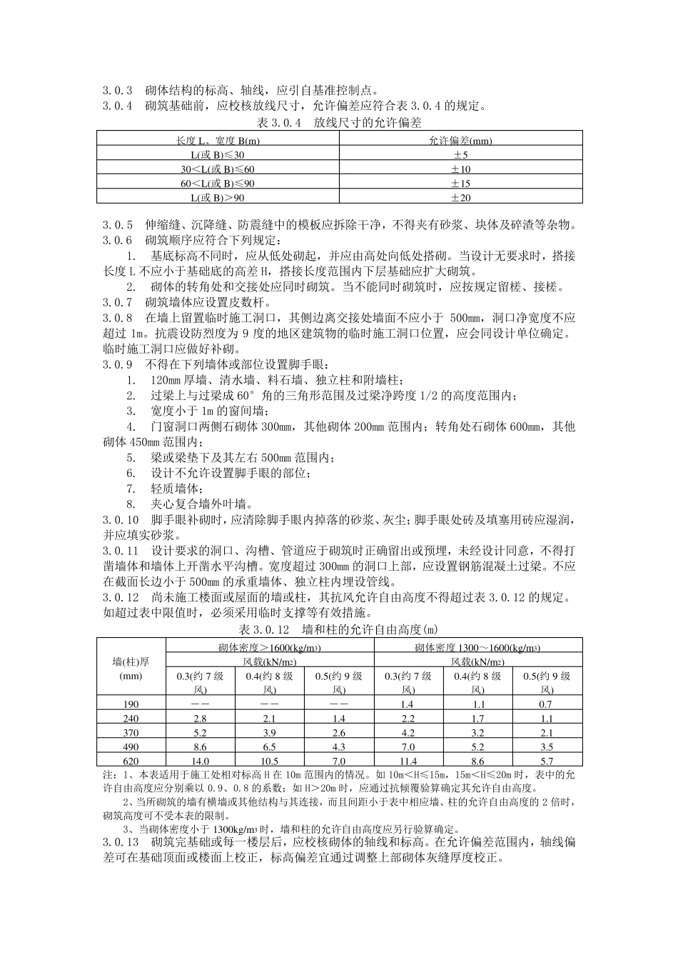 GB+502032011砌体工程施工质量验收规范_第3页