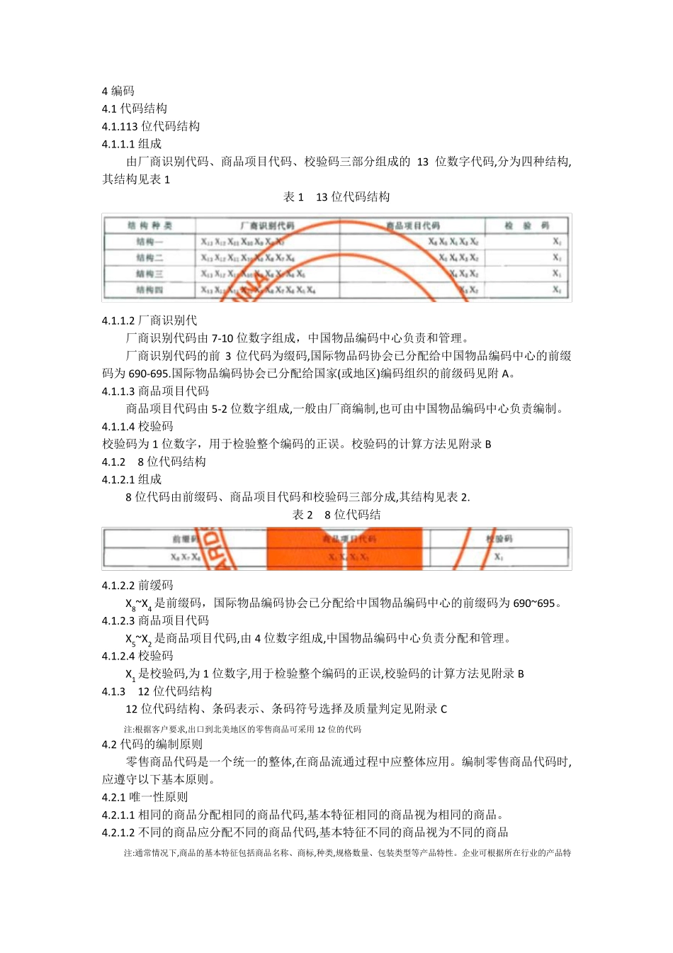 GB129042008商品条码_零售商品编码与条码表示_第2页