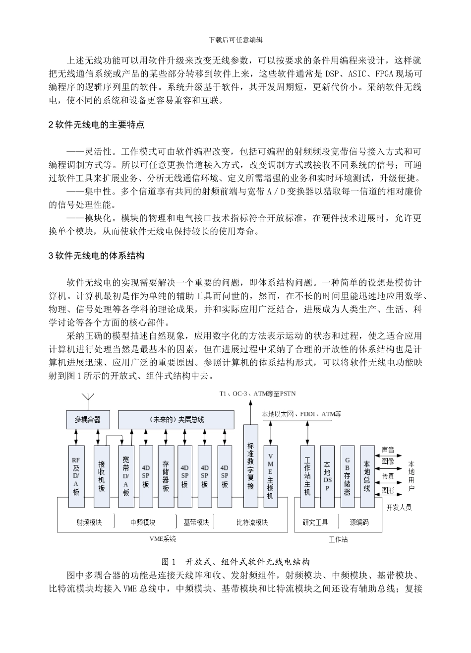 浅析软件无线电关键技术_第2页