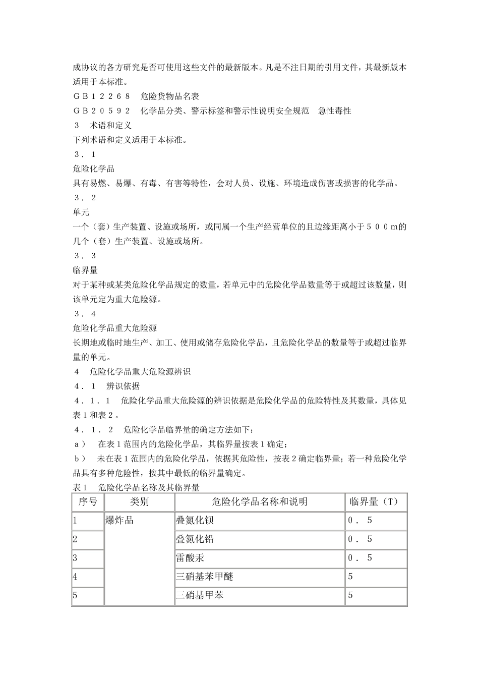 GB182182009重大危险源辨识_第2页