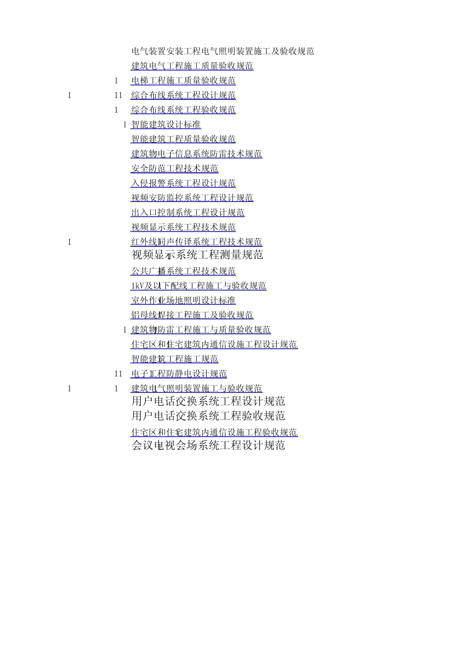 GB50000规范目录大全_第2页