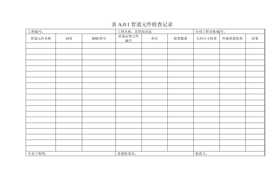 GB50235附件表格_第1页