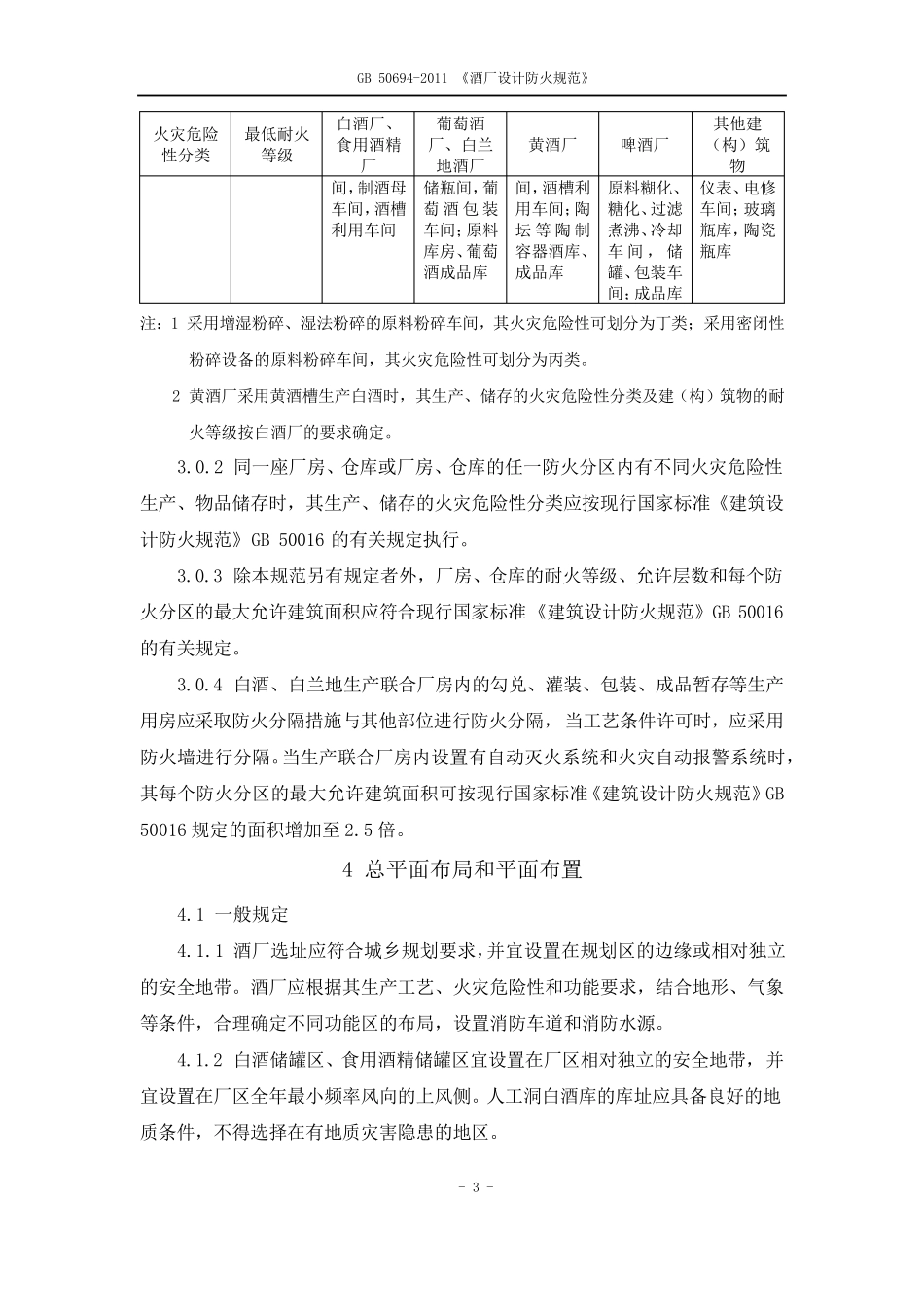 GB506942011酒厂设计防火规范_第3页