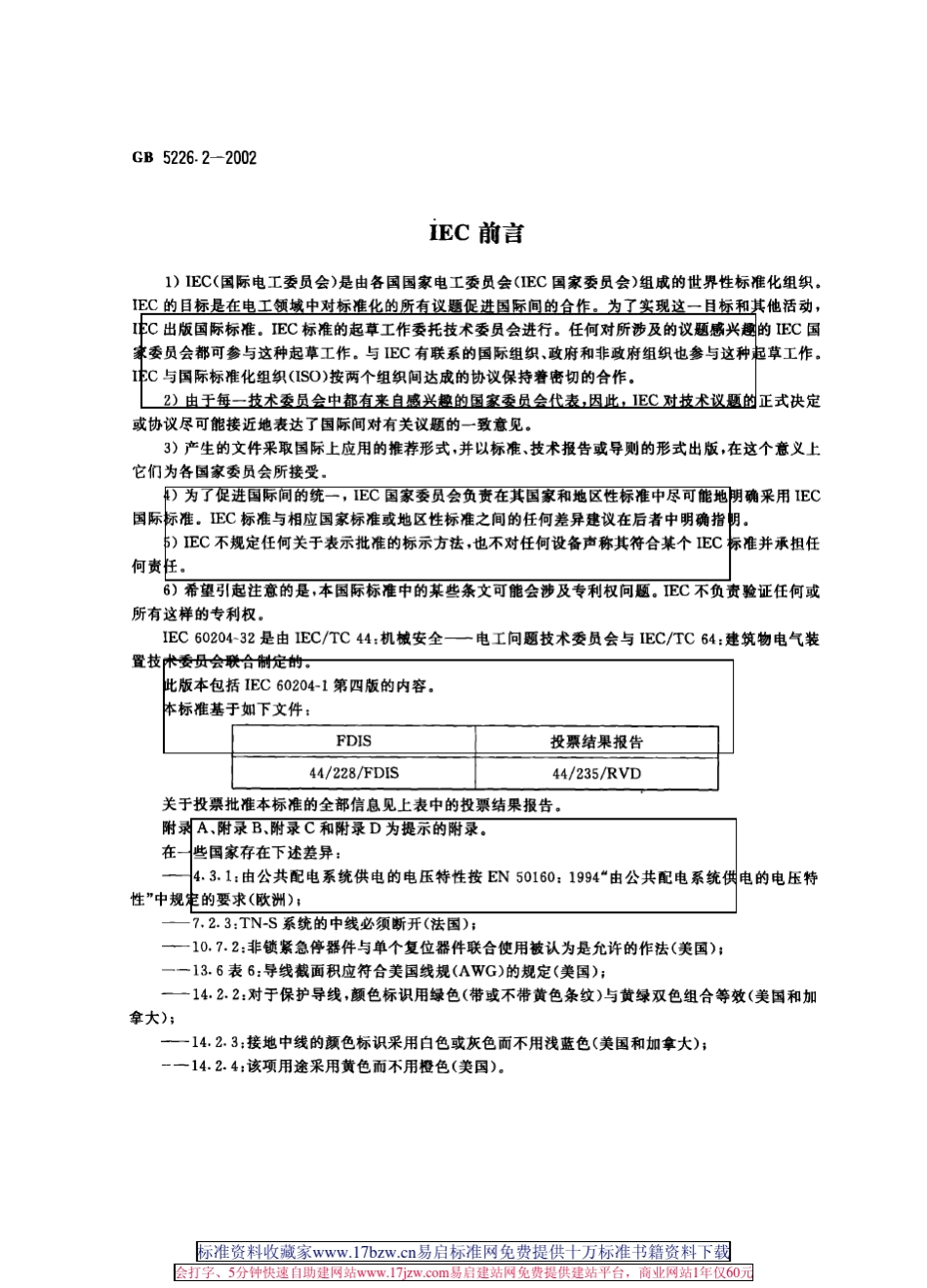 GB5226.22002机械安全机械电气设备第32部分：起重机械技术条件_第2页