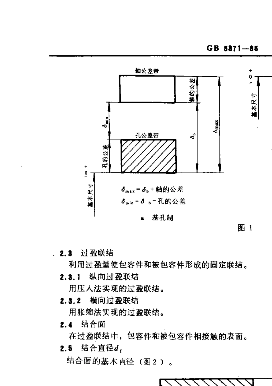 GB53711985公差与配合过盈配合的计算和选用_第2页