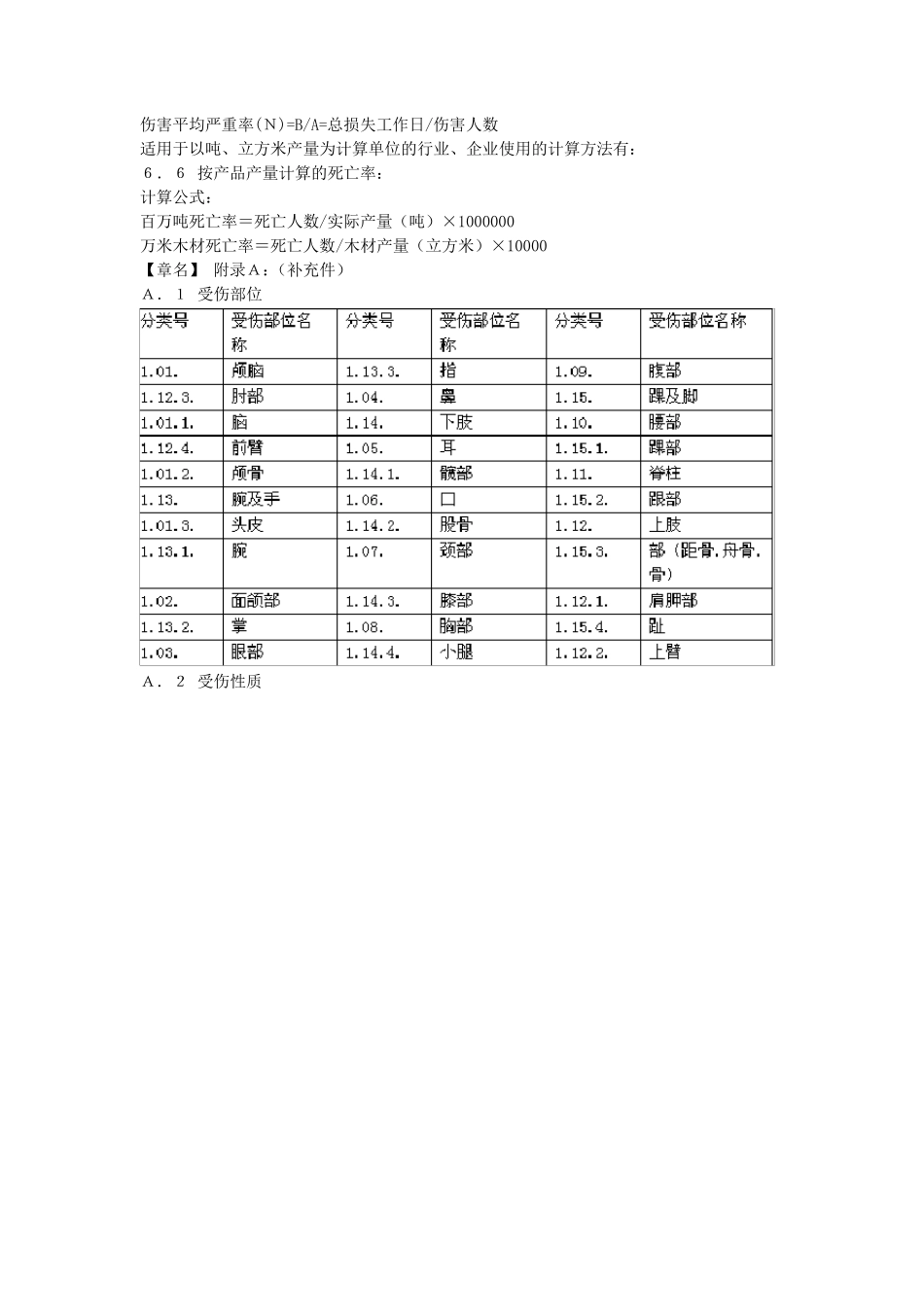GB644186《企业职工伤亡事故分类标准》讲解_第3页