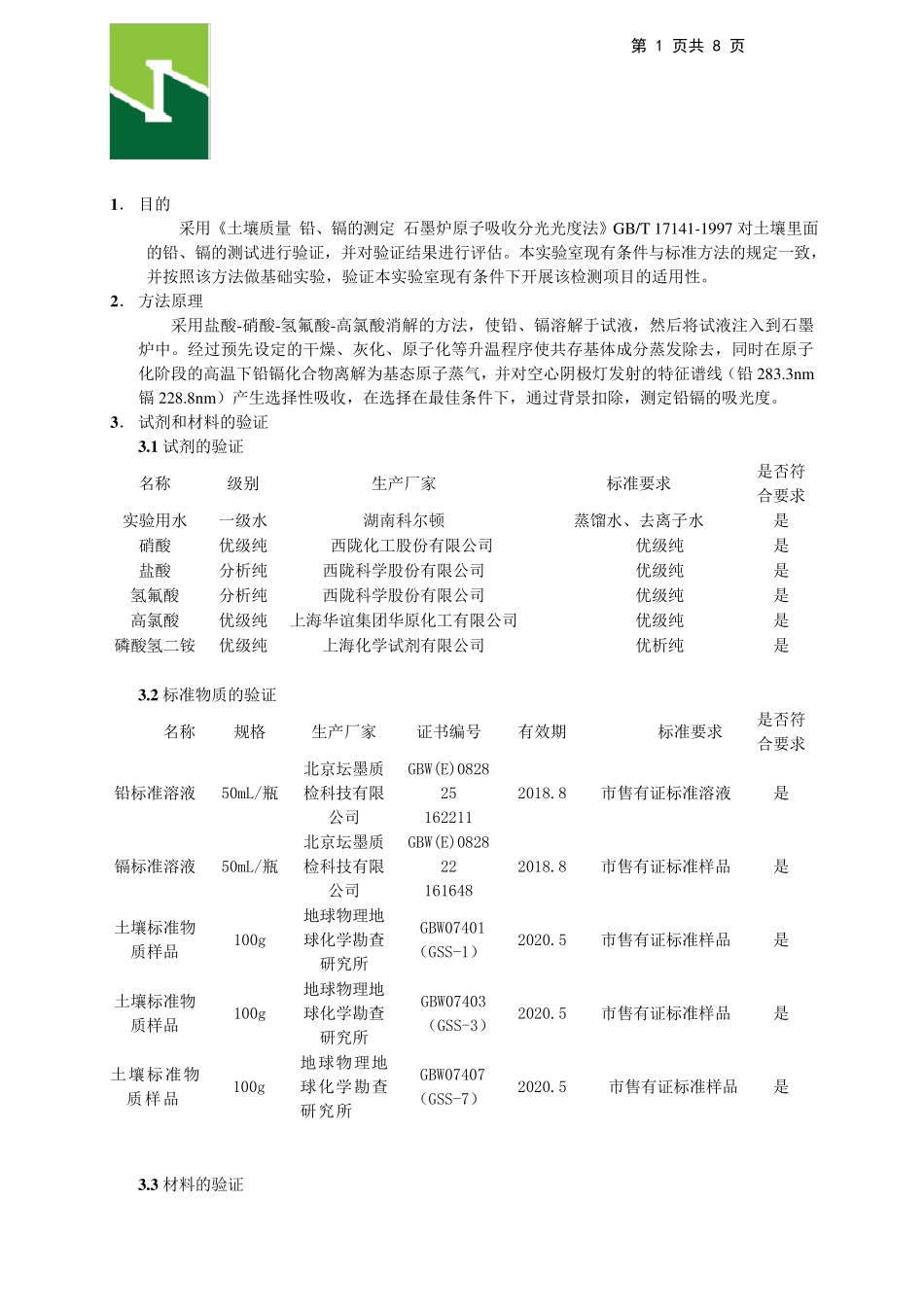 GBT171411997土壤质量铅、镉的测定石墨炉原子吸收分光光度法_第2页