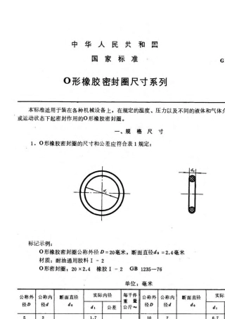 GB_12351976(O型橡胶密封圈尺寸系列)