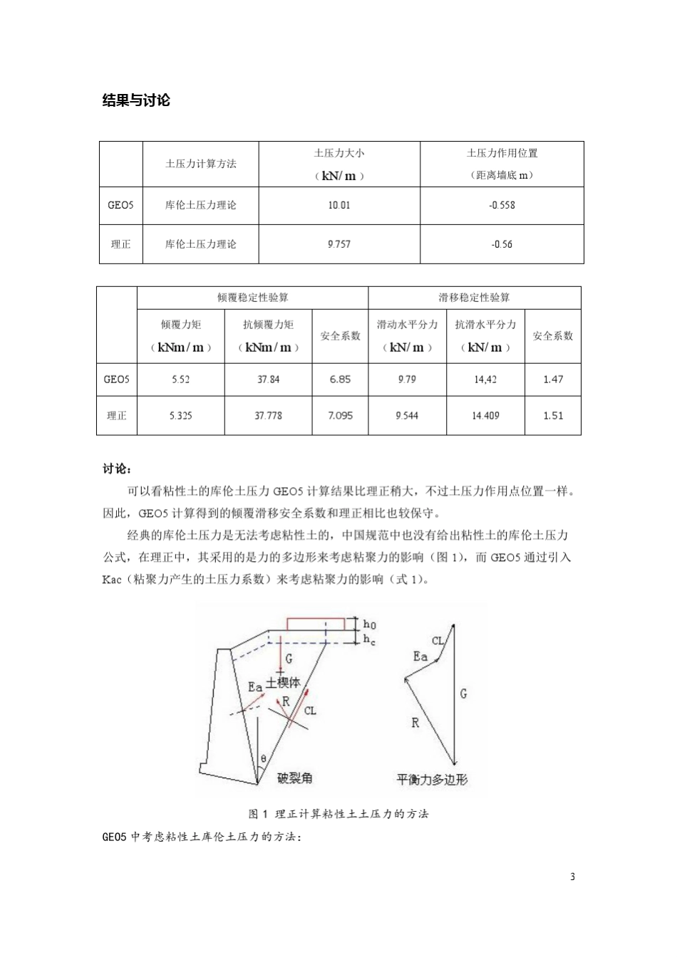 GEO5与理正岩土挡土墙计算结果对比_第3页
