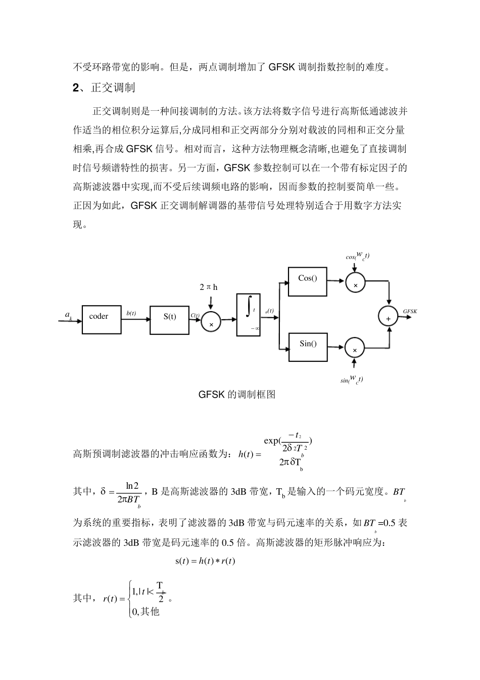 GFSK的调制解调原理_第2页