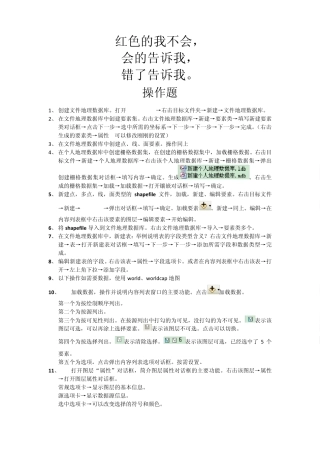 GIS10.0的基本操作