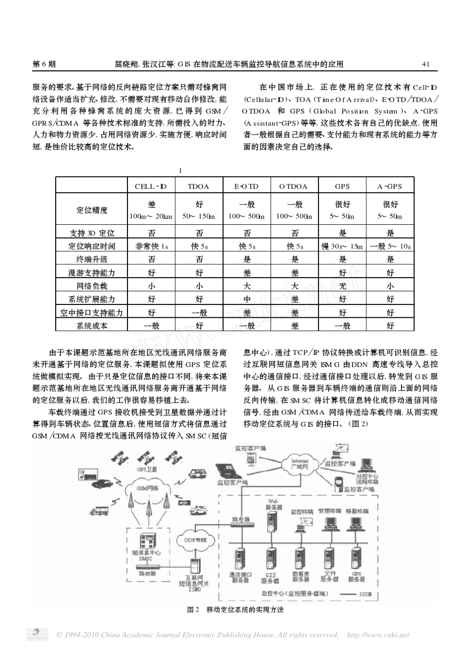 GIS在物流配送车辆监控导航信息系统中的应用_第3页
