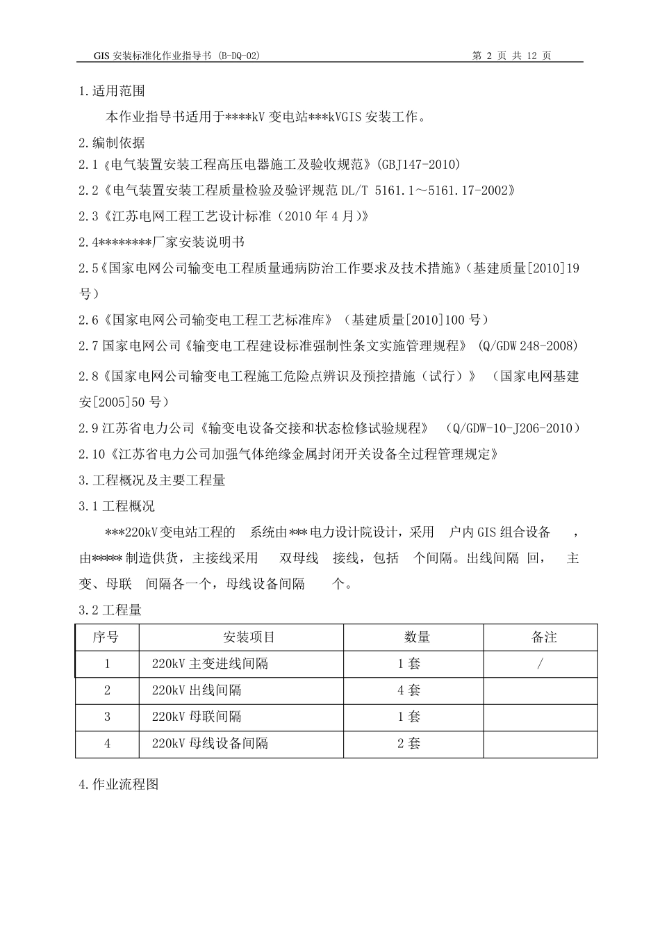GIS安装标准化作业指导书_第3页