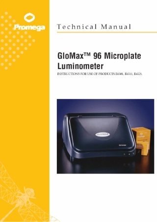GloMaxTM96孔板发光检测仪