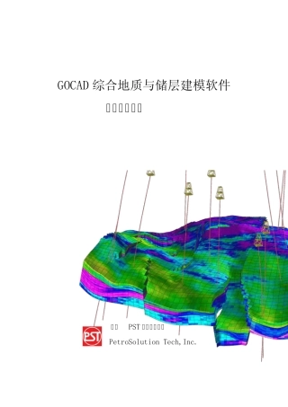 GOCAD操作手册