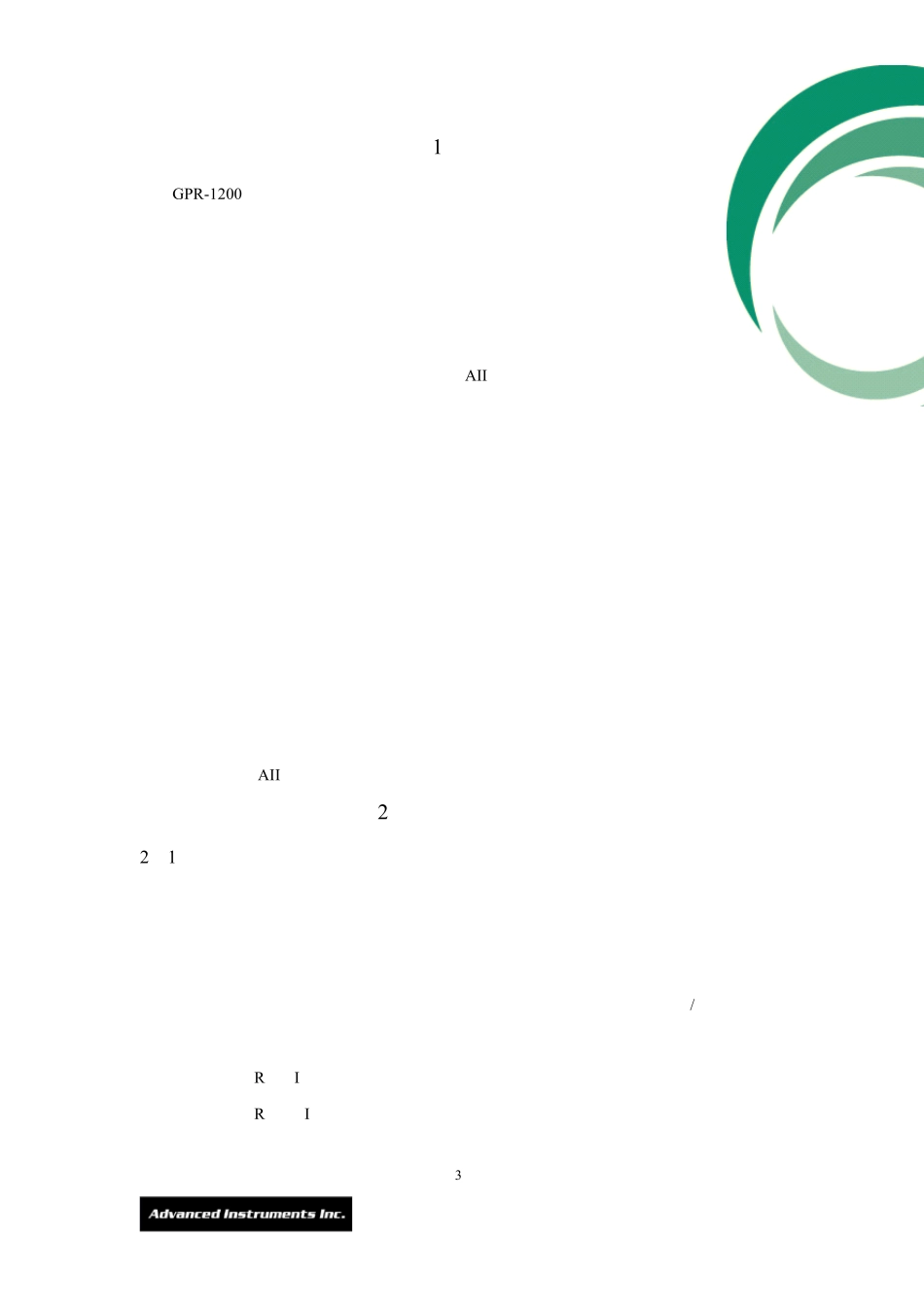 GPR1200微量氧说明书_第3页