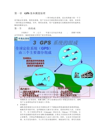 GPS基本测量原理