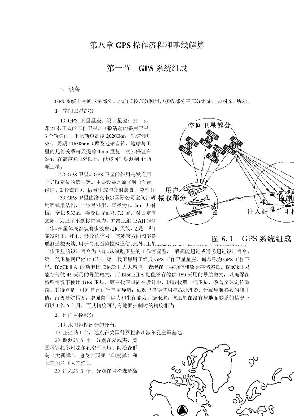GPS操作流程及基线解算_第1页