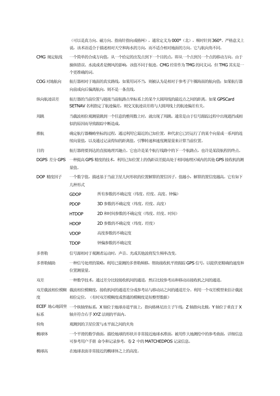 GPS术语表_第2页