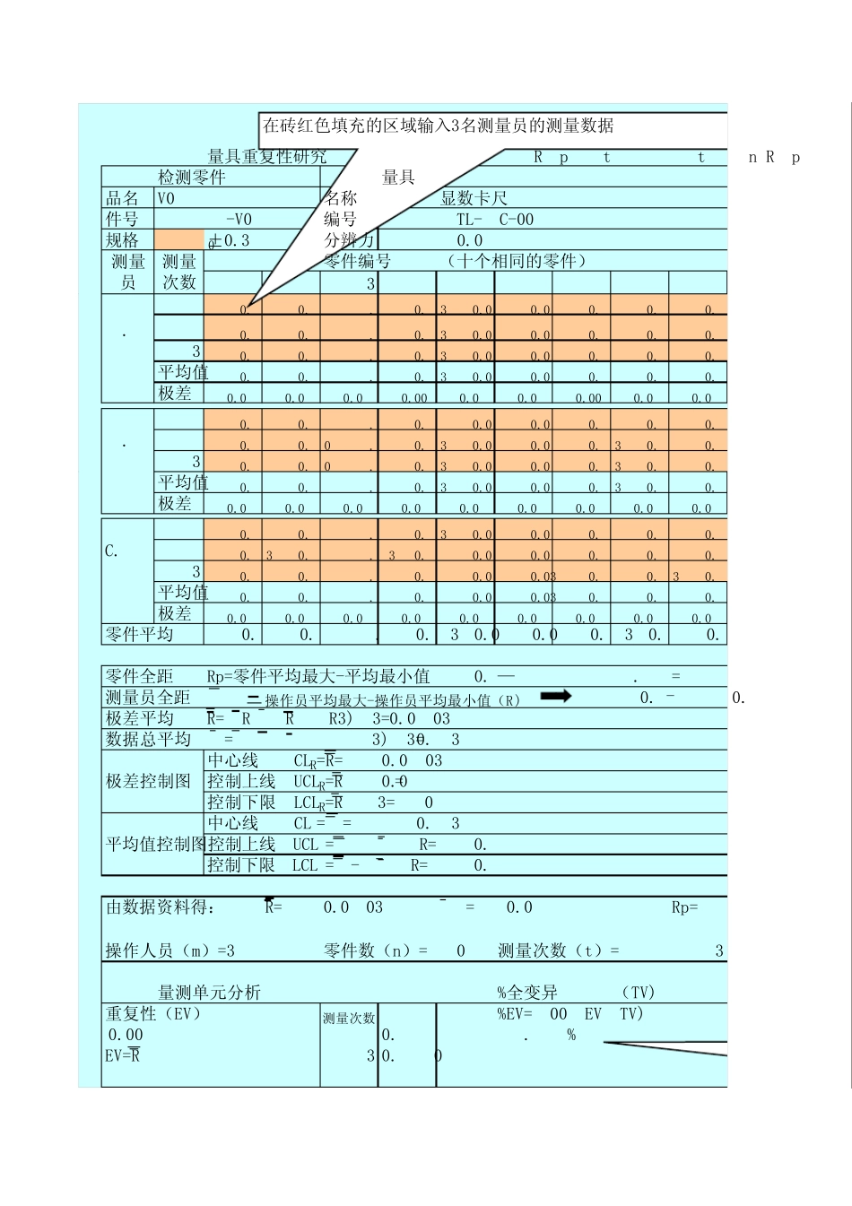 GRR分析表操作流程和表格_第1页