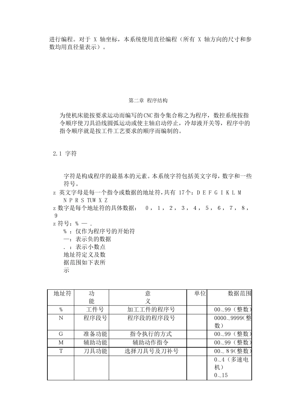 GSK928TE数控车床编程说明书_第2页