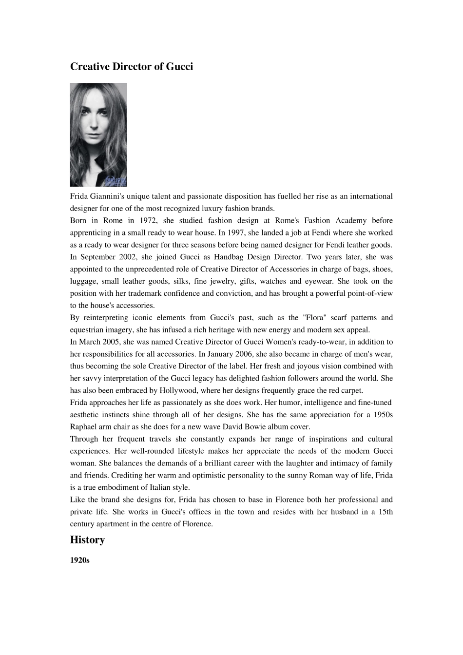 GUCCI英文简介_第2页