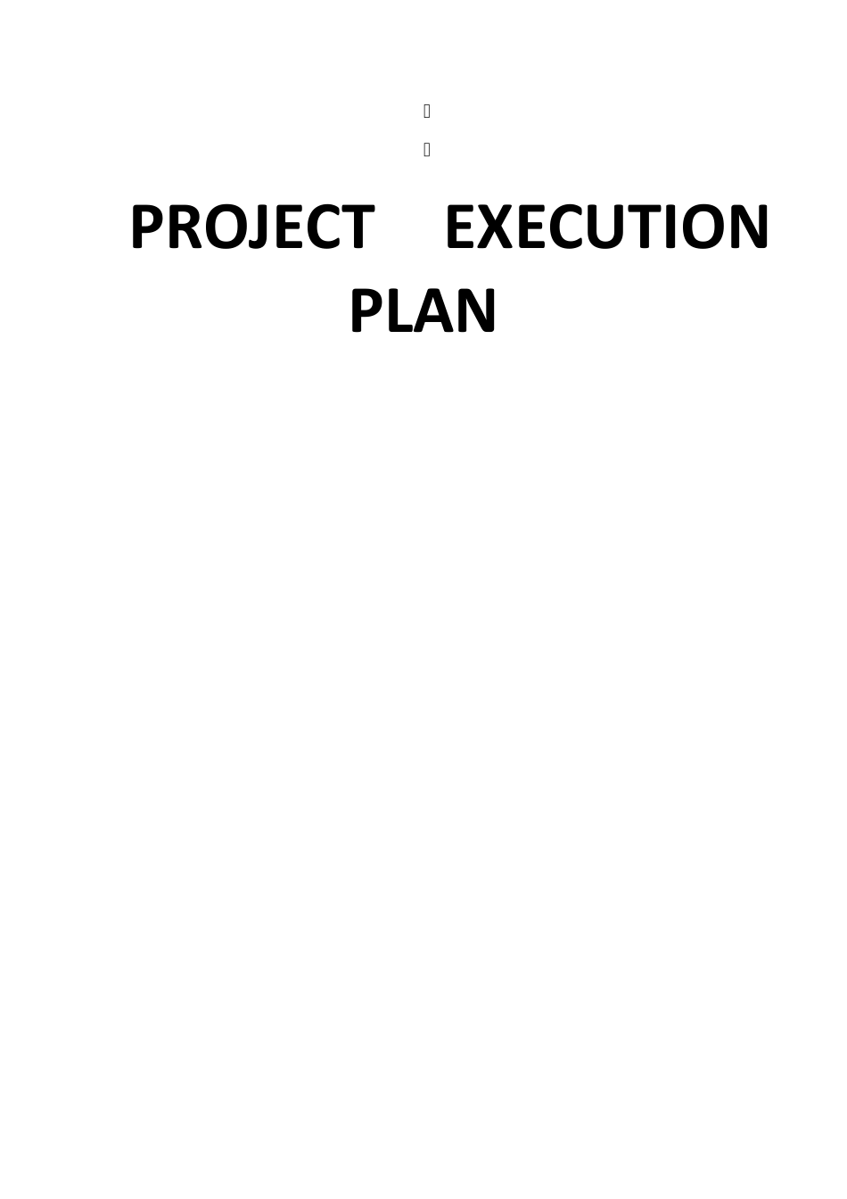 GuidelinesforaProjectExecutionPlan项目执行计划指南_第1页