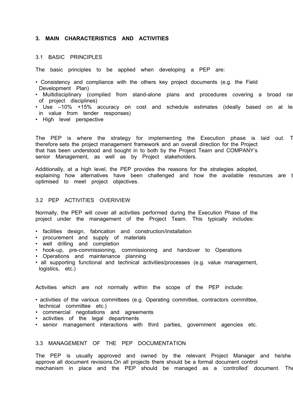 GuidelinesforaProjectExecutionPlan项目执行计划指南_第3页