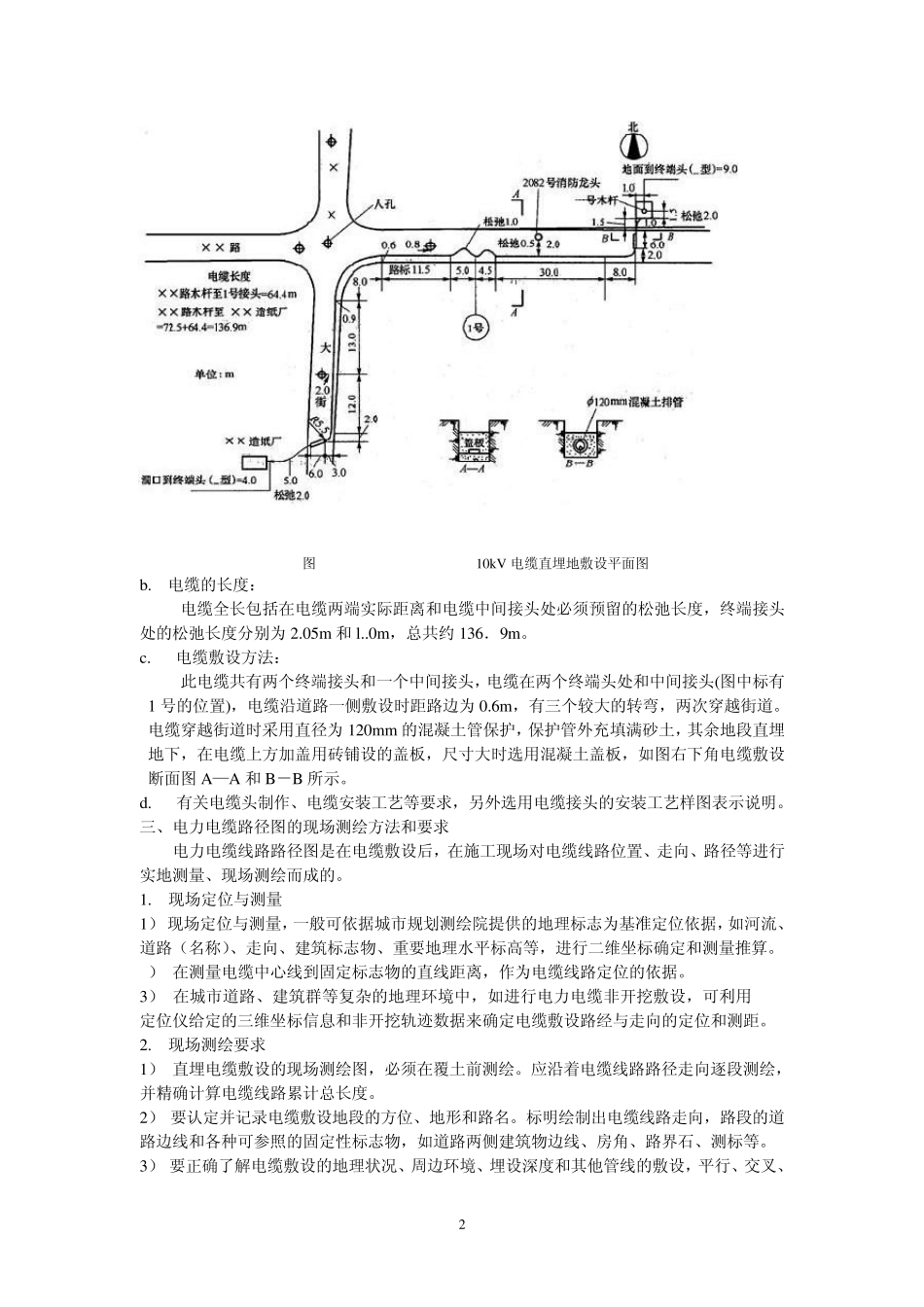 GYDL00505005电力电缆路径图_第2页