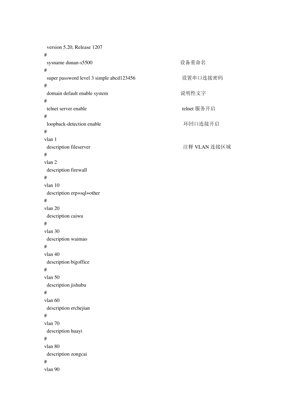H3C5500详细配置及说明_第1页