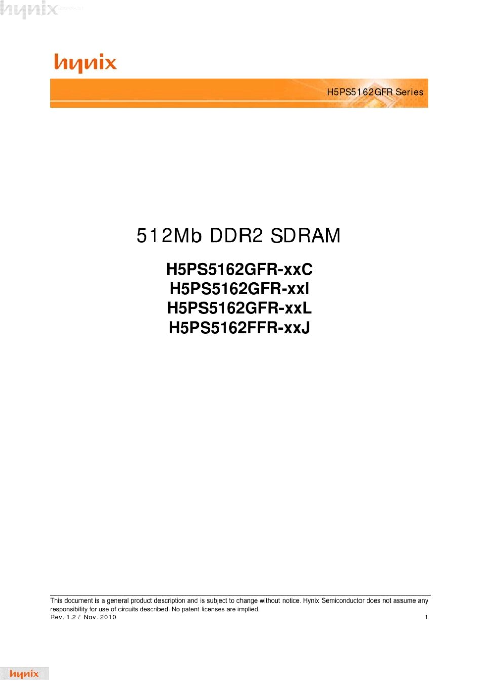 H5PS5162GFRseries(Rev1.2)PDF规格书_第1页