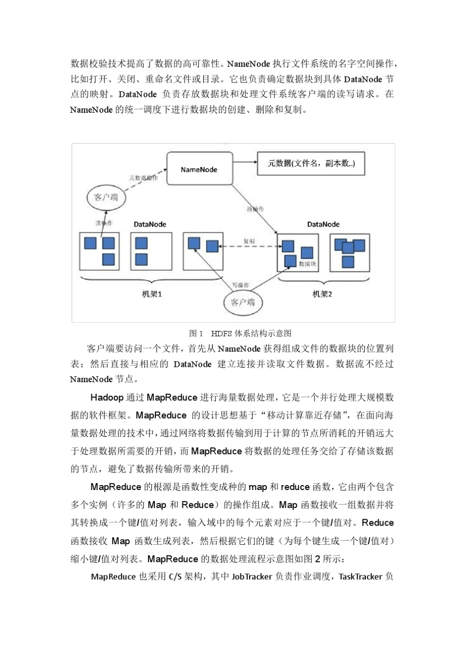 Hadoop云计算平台实验报告_第2页