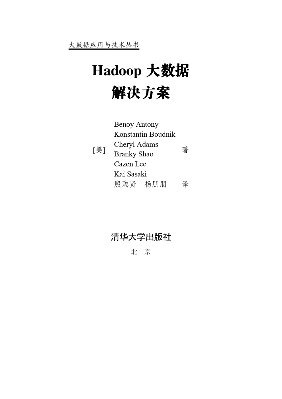 Hadoop大数据解决方案_第2页