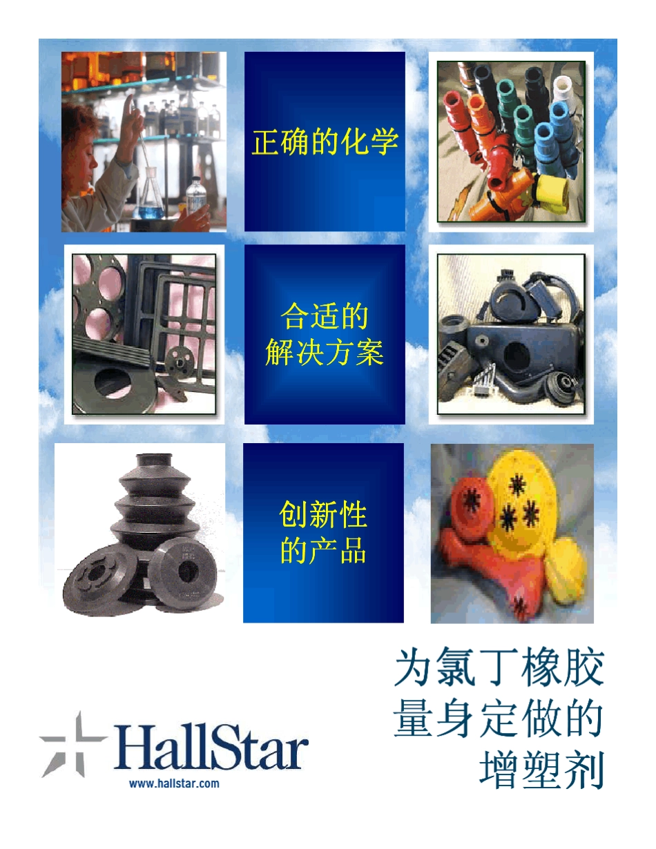 hallstar氯丁橡胶增塑剂_第1页