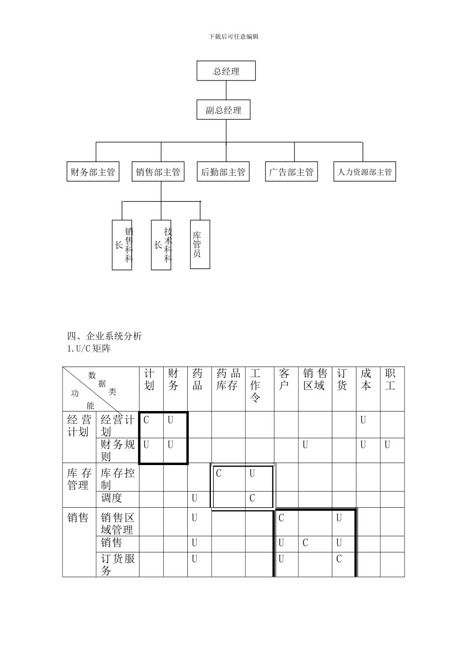 爱博眼镜店销售管理信息系统总体规划报告_第2页