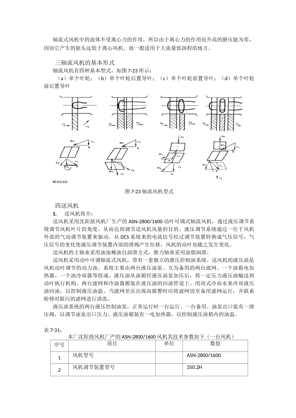 轴流风机风机的结构特点及运行_第3页