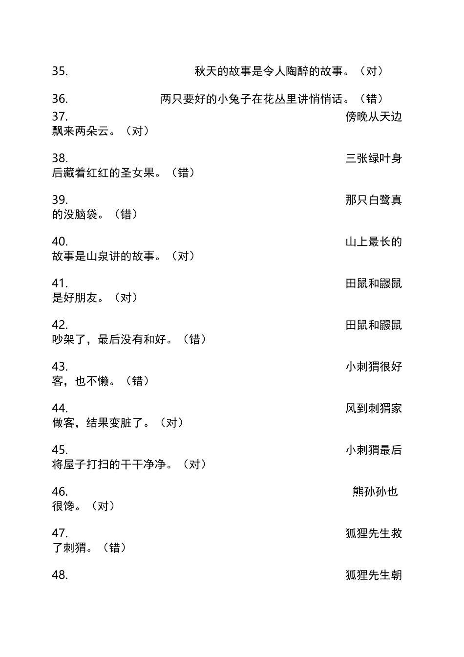 小巴掌童话阅读题_第3页