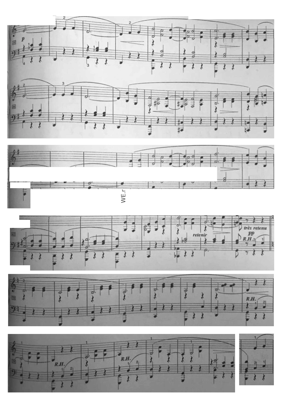 Je Te Veux 我需要你(又译我爱你) Satie 清晰钢琴谱_第2页