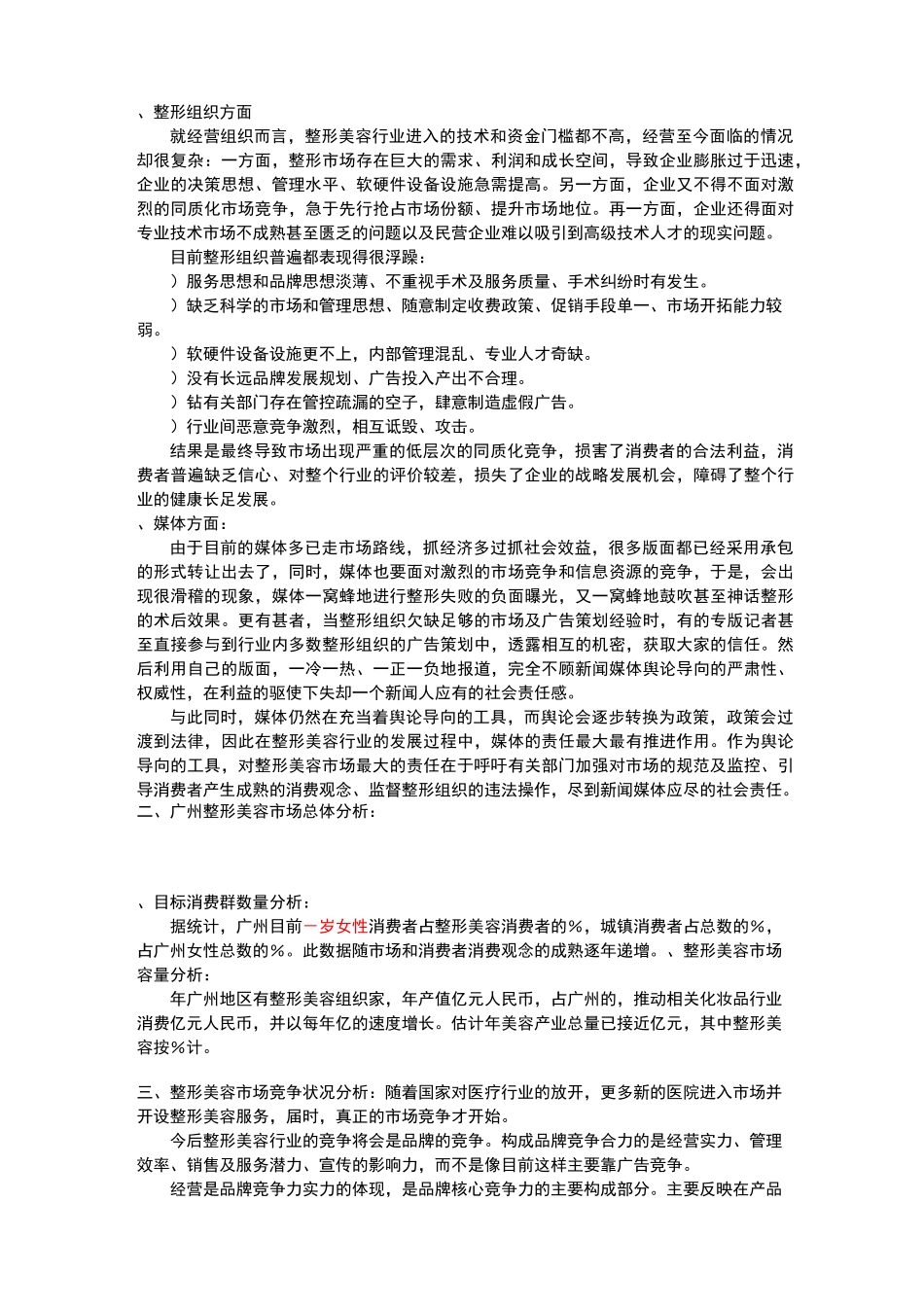 医美市场计划方案_第3页