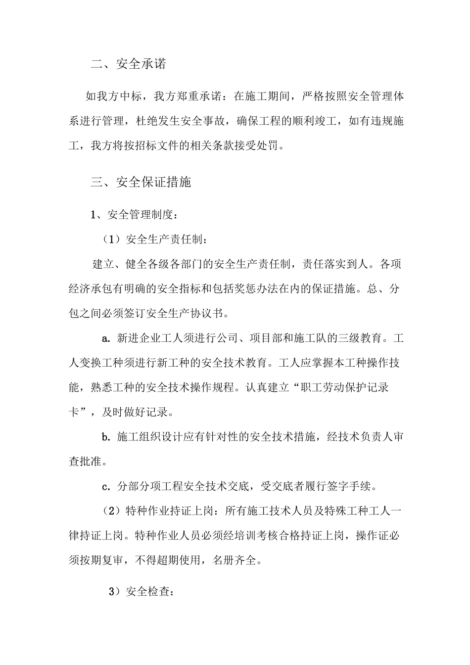 安全生产体系及措施_第3页