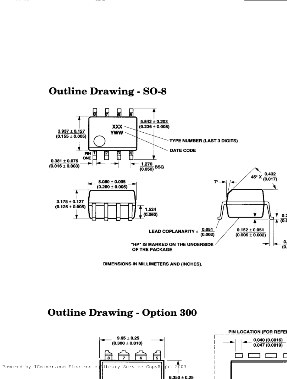 HCPL2630双通道逻辑输出光电耦合器_第2页