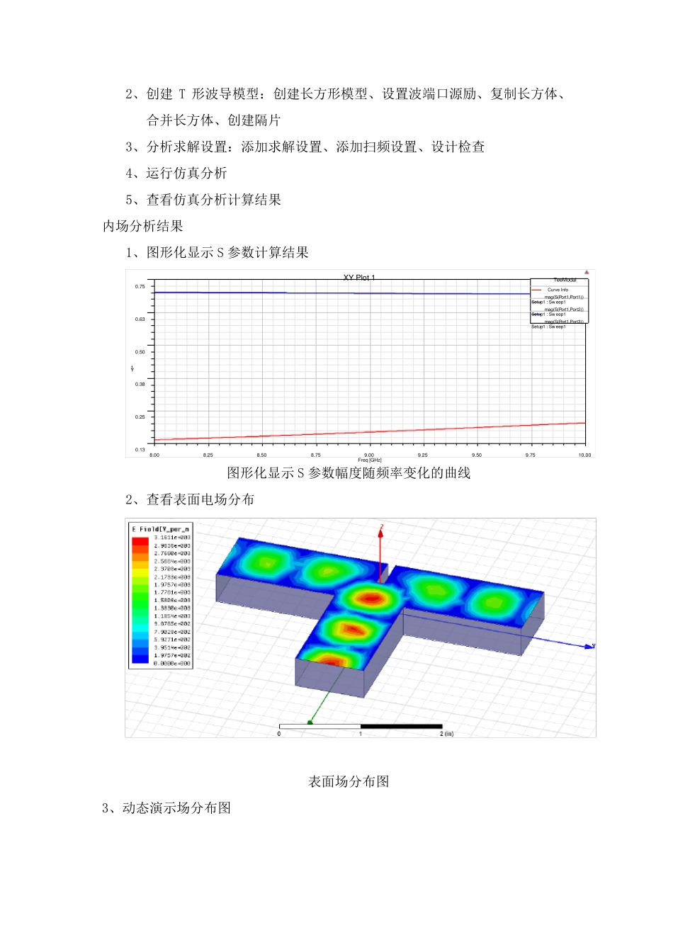 HFSS微波仿真实验,实验报告六合一_第2页