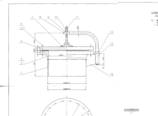 HG215242005水平吊盖带颈对焊法兰人孔